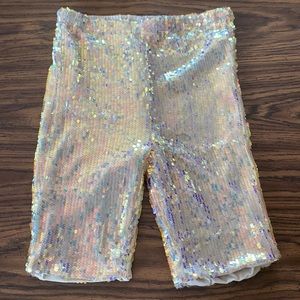 21:08 - Forever 21 Sequin Biker Shorts